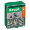 Universalschrauben T-Star plus T10 Stahl 3,0 x 20 mm 100 Stück