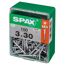 Universalschrauben T-Star plus T10 Stahl 3,0 x 30 mm 100 Stück