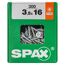 Universalschraube T-Star plus T15 Stahl 3,5 x 16 mm 300 Stück