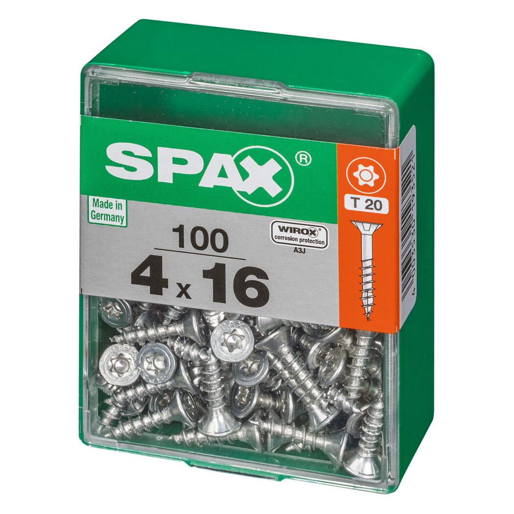 Universalschrauben T-Star plus T20 Stahl 4,0 x 16 mm 100 Stück