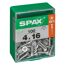 Universalschrauben T-Star plus T20 Stahl 4,0 x 16 mm 100 Stück