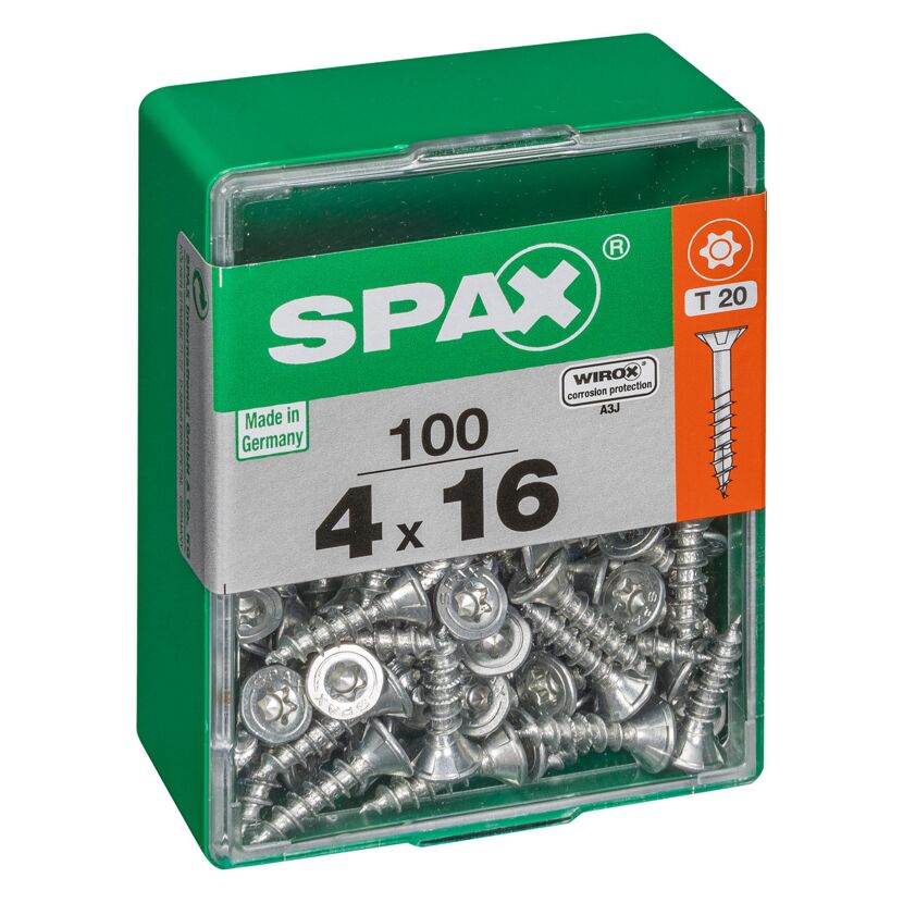 Universalschrauben T-Star plus T20 Stahl 4,0 x 16 mm 100 Stück