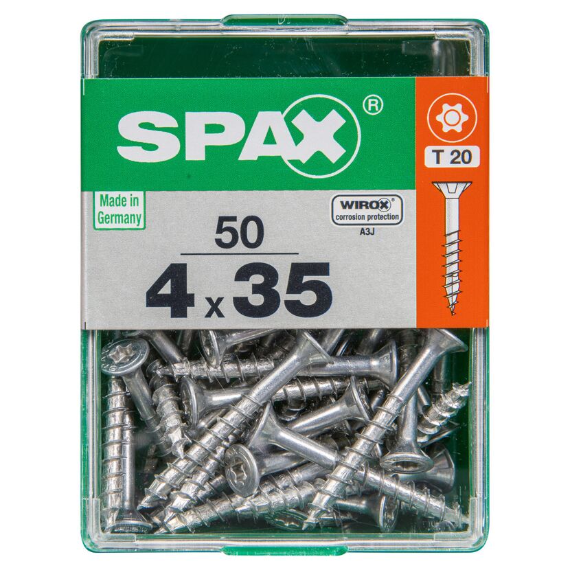 Universalschrauben T-Star plus T20 Stahl 4,0 x 35 mm 50 Stück