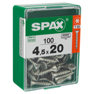 Spax Spax Universalschrauben T Star Plus T20 Stahl 4 5 X 20 Mm 100 