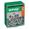 Spax Universalschrauben T-Star plus T20 Stahl 4,5 x 25 mm 75 Stück