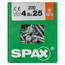 Spax Universalschrauben T-Star plus T20 Stahl 4,5 x 25 mm 200 Stück