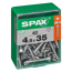 Spax Universalschrauben T-Star plus T20 Stahl 4,5 x 35 mm 40 Stück