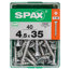 Spax Universalschrauben T-Star plus T20 Stahl 4,5 x 35 mm 40 Stück