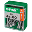 SPAX Schrauben 4,5x60 mm, 20 Stück in Box
