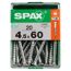 SPAX Schrauben 4,5 x 60 mm, 20 Stück