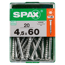 SPAX Schrauben 4,5 x 60 mm, 20 Stück