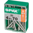 SPAX Schrauben 4,5 x 70 mm, 20 Stück