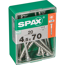 SPAX Schrauben 4,5 x 70 mm, 20 Stück, T20