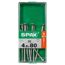 SPAX Schrauben 4,5 x 80 mm, 10 Stück in grüner Box