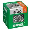 Universalschrauben T20 T-Star plus Edelstahl verzinkt 5,0 x 40 mm 250 Stück