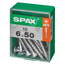 Universalschrauben T-Star plus T30 Stahl 6 x 50 mm 15 Stück