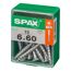 Universalschrauben T-Star plus T30 Stahl 6 x 60 mm 15 Stück