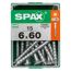 Universalschrauben T-Star plus T30 Stahl 6 x 60 mm 15 Stück