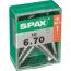 Universalschrauben T-Star plus T30 Stahl 6 x 70 mm 10 Stück