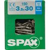 Senkkopfschrauben T-Star rostfrei Ø 3,5 x 30 mm 150 Stück