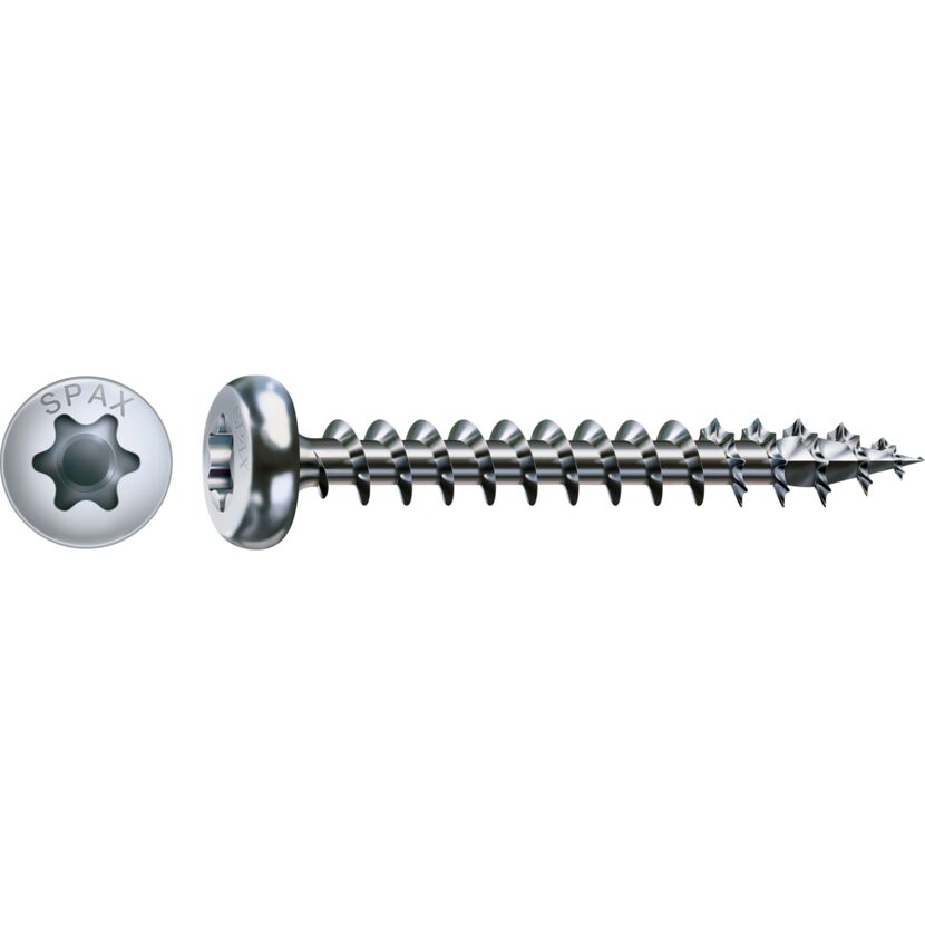 Universalschrauben Halbrundkopf T-Star plus T10 Stahl Ø 3 x 10 mm 100 Stück