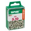 Universalschrauben Halbrundkopf T-Star plus T10 Stahl Ø 3 x 10 mm 100 Stück