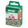 Universalschrauben Halbrundkopf T-Star plus T10 Stahl Ø 3 x 10 mm 100 Stück