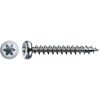 Universalschrauben Halbrundkopf T-Star plus T15 Stahl Ø 3,5 x 12 mm 25 Stück