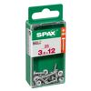 Universalschrauben Halbrundkopf T-Star plus T15 Stahl Ø 3,5 x 12 mm 25 Stück