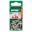 Universalschrauben Halbrundkopf T-Star plus T20 Stahl Ø 4 x 25 mm 16 Stück