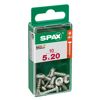 Universalschrauben Halbrundkopf T-Star plus T20 Stahl Ø 5 x 20 mm 10 Stück