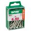 Universalschrauben Halbrundkopf T-Star plus T20 Stahl Ø 6 x 50 mm 16 Stück
