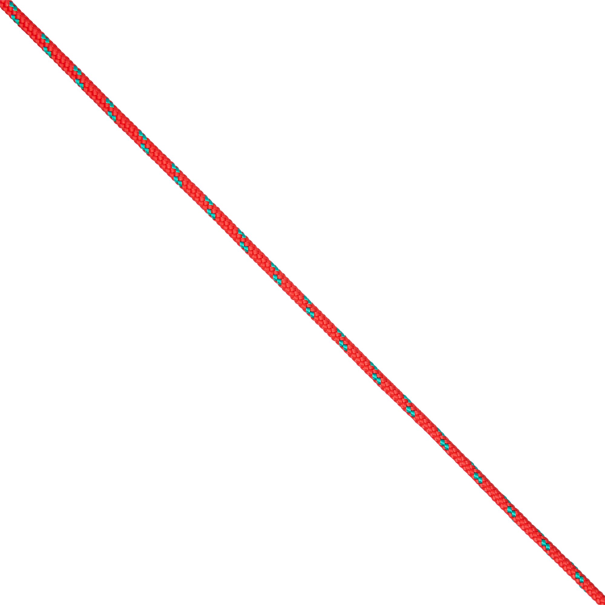 Geflochtenes Polypropylen Seil rot-grün
