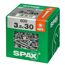 Holzschrauben T15 T-Star plus Stahl verzinkt 3,5 x 30 mm 600 Stück