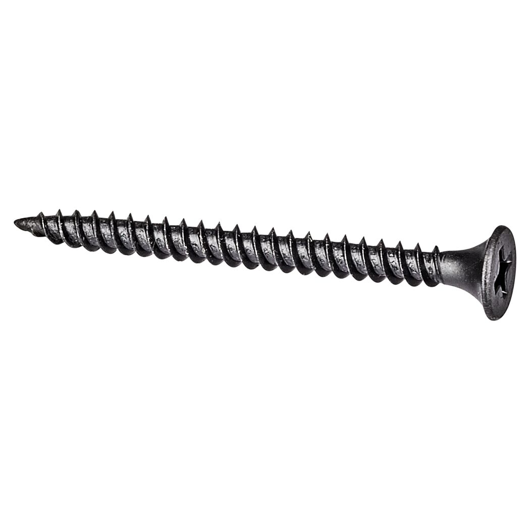 Schwarze Gipsplattenschraube
