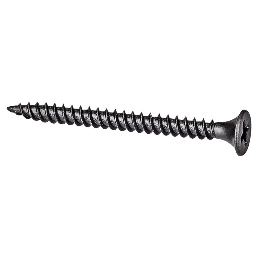 Schwarze Gipsplattenschraube