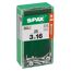 SPAX Senkkopfschrauben 3 x 16 mm, 25 Stück, WIROX, T-STAR plus