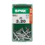 SPAX Senkkopfschrauben 3 x 20 mm, 25 Stück