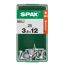 SPAX Senkkopfschrauben 3,5 x 12 mm, 25 Stück