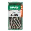 SPAX Schrauben 4x35 mm, 20 Stück
