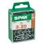 SPAX Schrauben 3x20 mm, 75 Stück, T10, WIROX