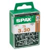 SPAX Schrauben 3 x 30 mm, 75 Stück, T10