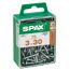 SPAX Schrauben 3 x 30 mm, 75 Stück, T10