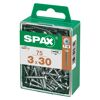 SPAX Flachkopfschrauben 3 x 30 mm, 75 Stück