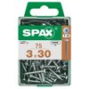 SPAX Schrauben 3x30 mm, 75 Stück in Box