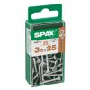 SPAX Schrauben 3,5 x 25 mm, 25 Stück in Box