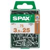 75 SPAX Schrauben 3,5x25 mm in einer Box