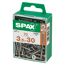 SPAX Schrauben 3,5 x 30 mm, 70 Stück in einer Box