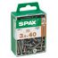 SPAX Schrauben 3,5 x 40 mm, 50 Stück, WIROX