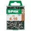 SPAX Flachrueckwand WIROX 4x16 mm, 70 Stück